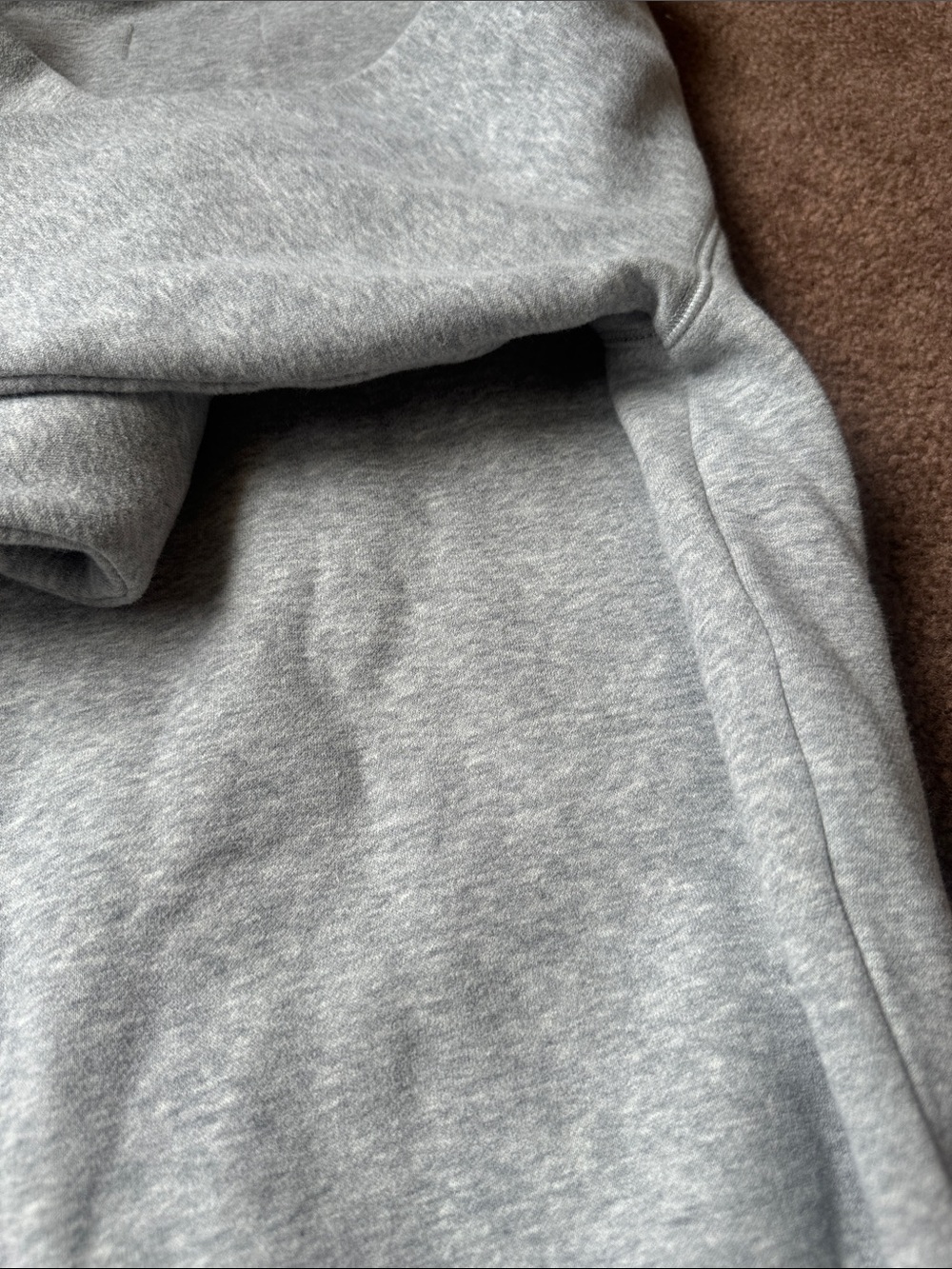 UGG Light Gray Fleece-Lined Crewneck Sweatshirt - Picture 7 of 7